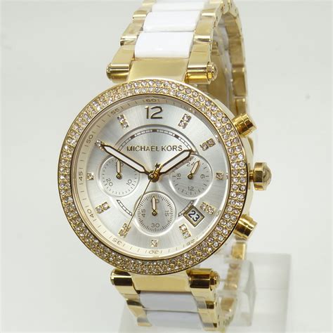 michael kors uhren weiss|michael kors armband.